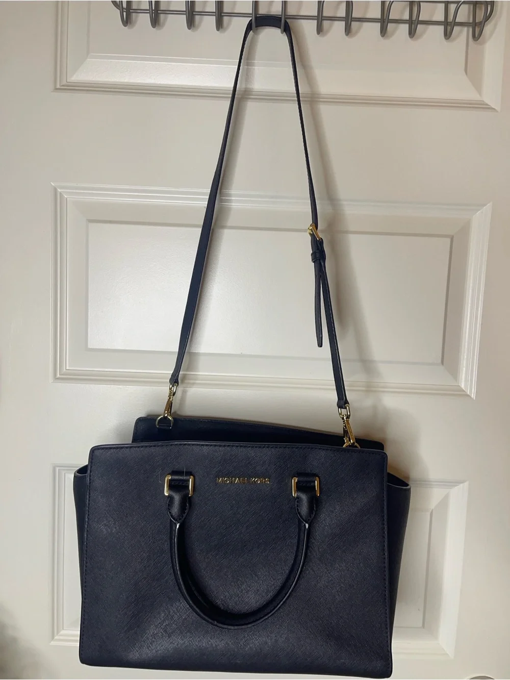 Michael Kors | Saffiano Leather Selma Medium Satchel